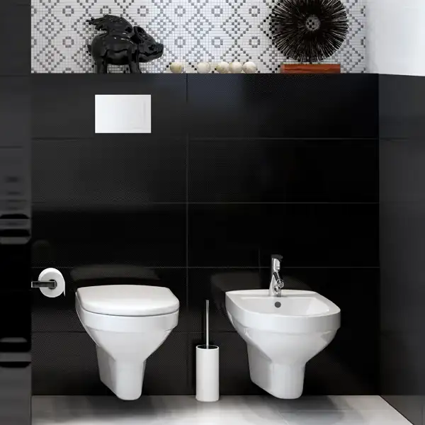 OPOCZNO Плитка стінова Black GLOSSY 25x75 код 1615 Опочно (TWZZ1039211687)