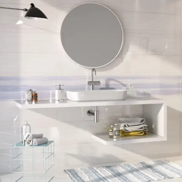 OPOCZNO Плитка стінова Stripes Blue STR 25x75 код 0311 Опочно (TWZZ1039341687)