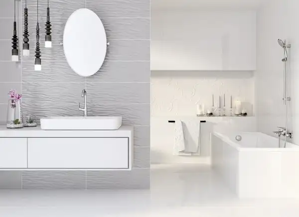 Плитка стінова Structure Pattern Grey Wave STR 250x750x10 Opoczno (TWZZ1041051687)
