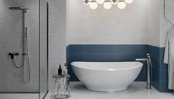 OPOCZNO Плитка стінова Blue SATIN 25x75 код 5244 Опочно (TWZZ1110313760)