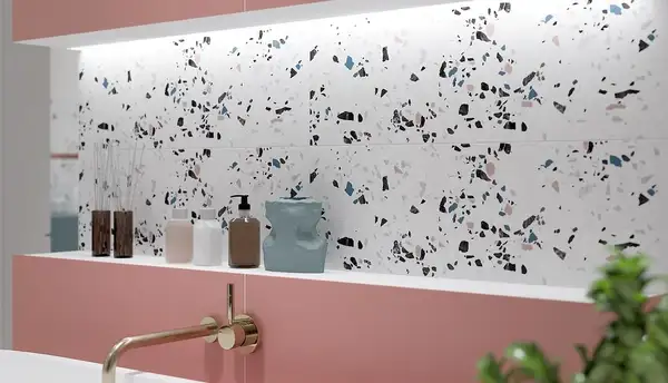 OPOCZNO Плитка стінова Essenza Flake SATIN 25x75 код 5381 Опочно (TWZZ1110383760)