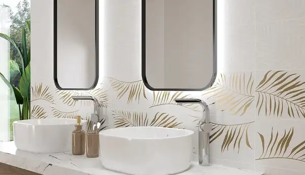 OPOCZNO Плитка стінова Dixie White Deco SATIN 20x60 код 1121 Опочно (TWZZ1112485994)
