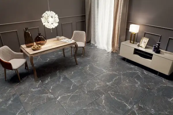 PARADYZ Плитка керамогранітна Terini Graphite RECT 598x598x11 Tubadzin (PP-02-575-0598-0598-1-004)