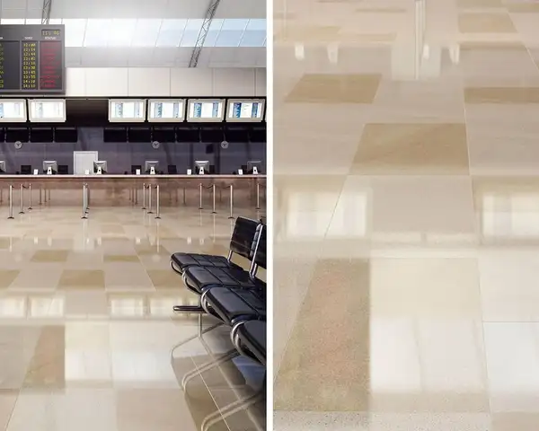 PARADYZ Arkesia Bianco Керамогранит, белый (QPR-598X598-1-ARKE.BI) (QPR-598X598-1-ARKE.BI---3)