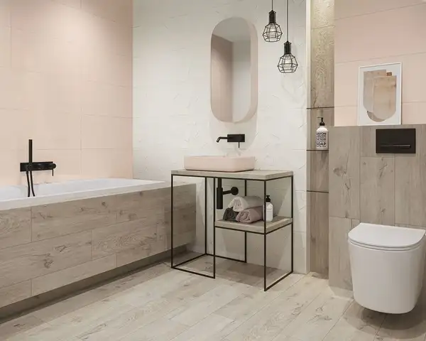 Плитка керамогранітна Naturalmood Grey 200x600x8,5 Paradyz (R---200X600-1-NAMO.GR)