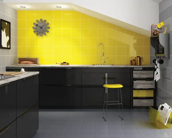 Плитка стінова Gamma Червоний Блиск 19,8x19,8 код 1468 Ceramika Paradyz (S---198X198-1-GAMA.CZ---B)