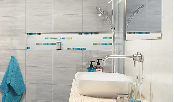 Плитка стінова Nati Bianco 25x40 код 7939 Ceramika Paradyz (S---250X400-1-NATI.BI)