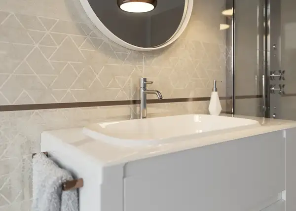 Плитка стінова Mistysand Beige 30x60 код 8059 Ceramika Paradyz (S---300X600-1-MISD.BE)