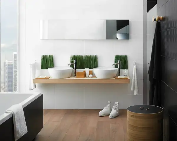 Плитка стінова Modul Bianco 30x60 код 5546 Ceramika Paradyz (S---300X600-1-MODU.BI---2)