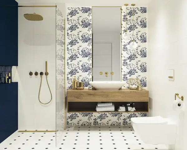 Плитка стінова Porcelano Green Dekor 300x600x9 Paradyz (S---300X600-1-PORC.GNDE)