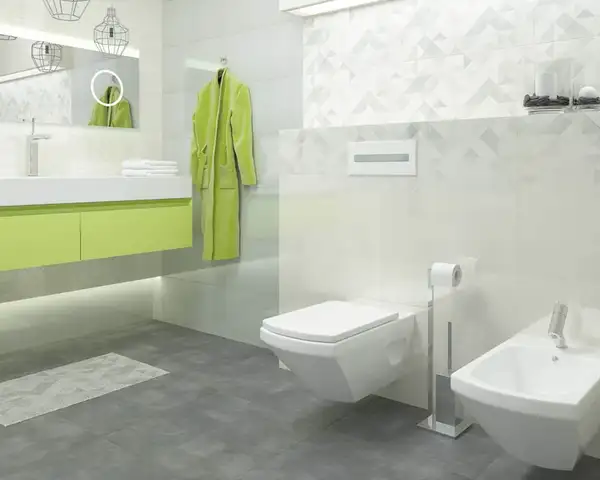 Плитка стінова Tonnes Bianco Kratka 30x60 код 3795 Ceramika Paradyz (S---300X600-1-TONN.BIKA-2)