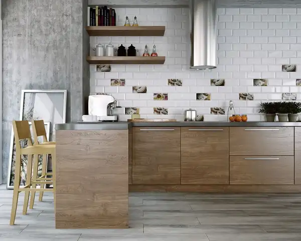 Плитка стінова Tamoe Bianco Kafel 9,8x19,8 код 4158 Ceramika Paradyz (S-K-098X198-1-TAMO.BI)