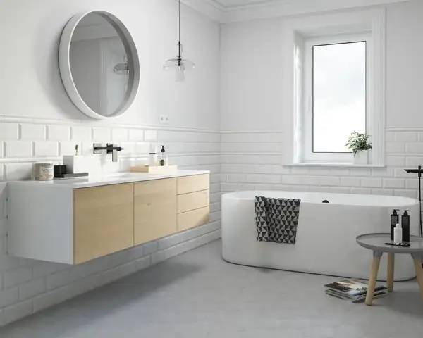 Плитка стінова Tamoe Bianco Kafel 9,8x19,8 код 4158 Ceramika Paradyz (S-K-098X198-1-TAMO.BI)