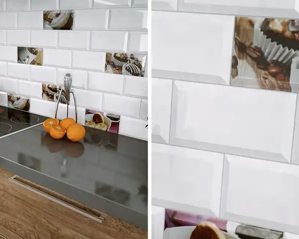Плитка стінова Tamoe Bianco Kafel 9,8x19,8 код 4158 Ceramika Paradyz (S-K-098X198-1-TAMO.BI)