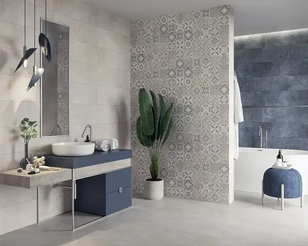 PARADYZ Freedom Blue Плитка стінова, синя (S-R-250X750-1-FRED.BL)