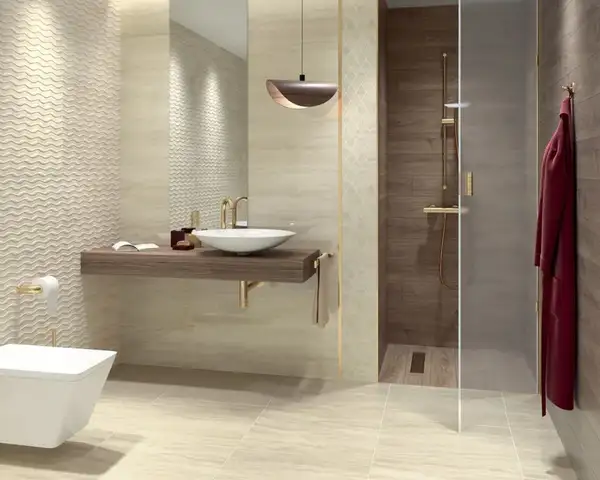PARADYZ Silence Beige Плитка стеновая, бежевая (S-R-250X750-1-SILE.BE)