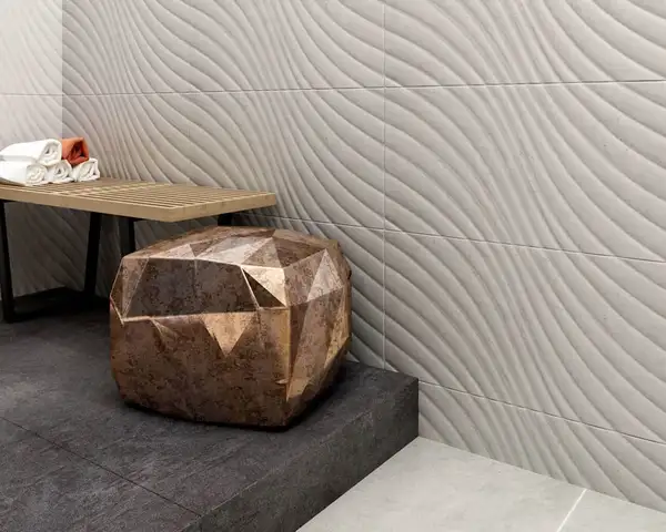 Плитка стінова Emilly Grys STR 30x60 код 4198 Ceramika Paradyz (SS--300X600-1-EMIL.GR---2)
