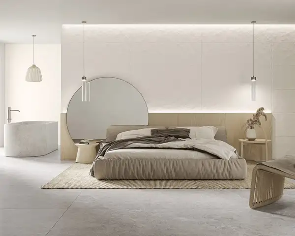Плитка стінова Sleeping Beauty White A RECT STR 39,8x119,8 код 8591 Ceramika Paradyz (SSR-0,4X1,2-1-SLBE.WHA)