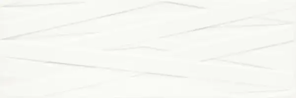 Плитка стінова Elia Bianco B RECT STR 25x75 код 1241 Ceramika Paradyz (SSR-250X750-1-ELIA.BIB)