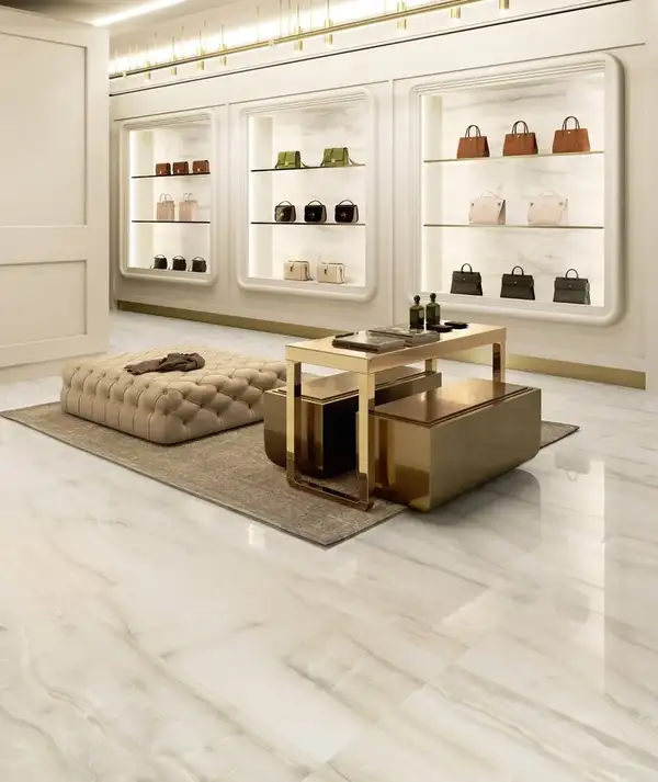 Плитка керамогранітна CSAAKIVL12 Akoya Ivory KRY 600x1200x10 Sant'agostino