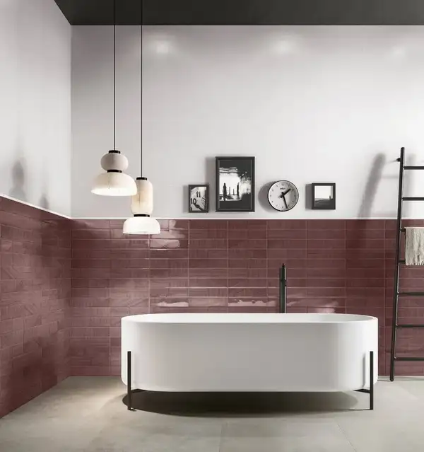 Плитка стінова Decorline Decorwall White RECT 250x750x9,4 Sant'agostino (CSADWLIG00)