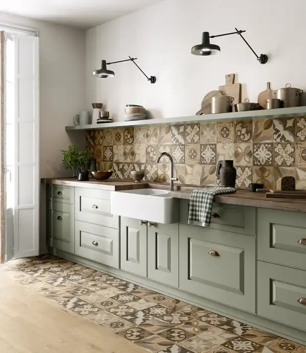 Плитка керамогранітна CSAICLMX20 Intarsi Classic Mix 200x200x10 Sant'agostino