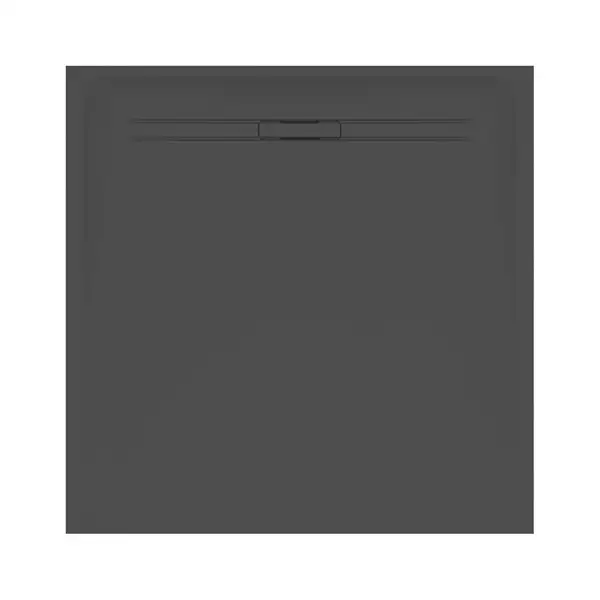 Душевой поддон Geberit Sestra 80 х 80 х h4 см, графит/структурированный 550.292.00.2