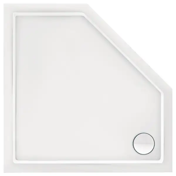 Qtap Diamond Душовий піддон 90x90x12 см, білий (309912) (DIAMOND309912)