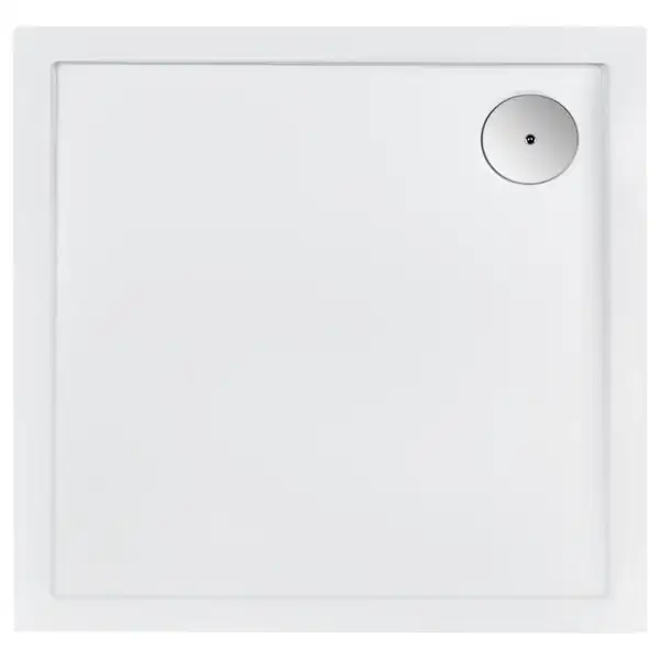 Qtap Tern Душовий піддон 90x90x12 см, білий (TERN309912C)