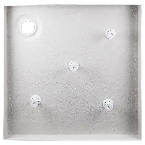 Qtap Tern Душовий піддон 90x90x12 см, білий (TERN309912C)