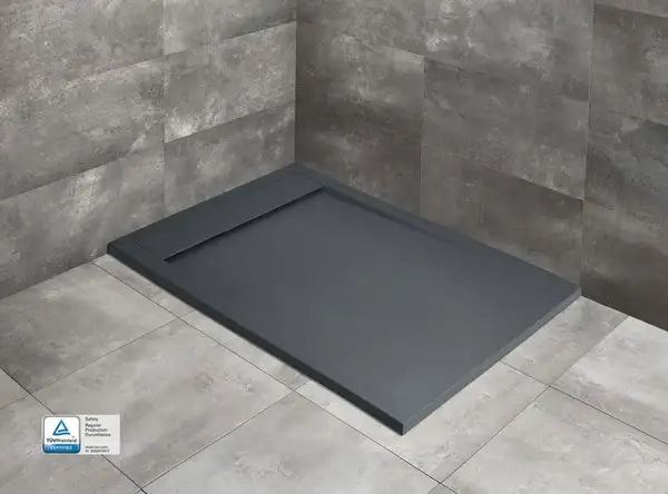 Душовий піддон Teos F 160x100 см anthracite, RADAWAY (HTF160100-64)