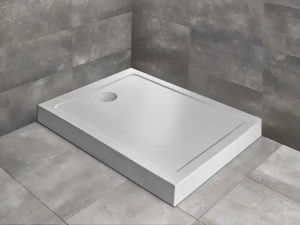 Душовий піддон Doros F Compact Stone White 120x80 см, RADAWAY (SDRFP1280-05-04S)