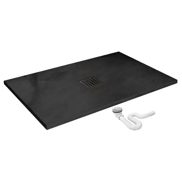 Душевой поддон REA ROCK 80X120 BLACK (REA-K4579)
