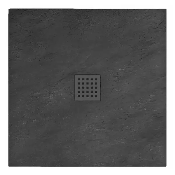 Душевой поддон REA ROCK 90X90 BLACK (REA-K4581)