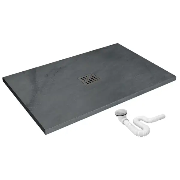 Душевой поддон REA ROCK 80X100 GREY (REA-K4582)