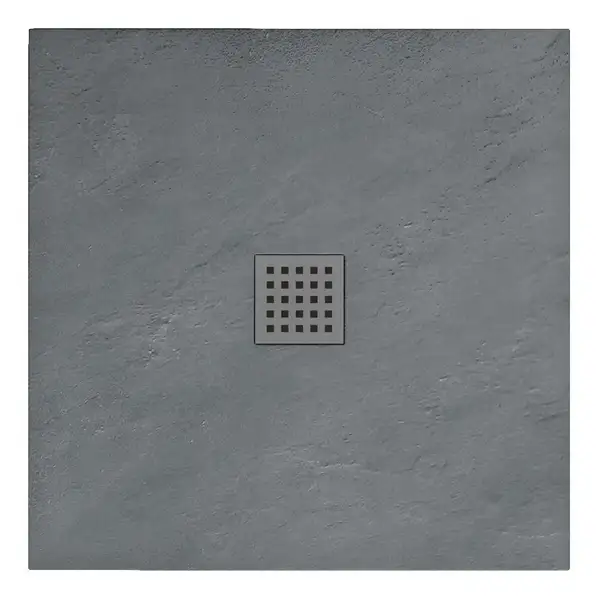 Душевой поддон REA ROCK 90X90 GREY (REA-K4585)