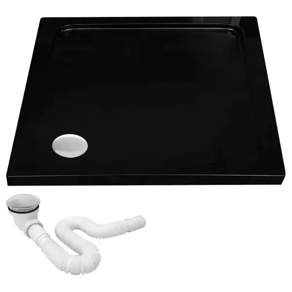 Душевой поддон REA SAVOY 80X80 BLACK (REA-K4804)