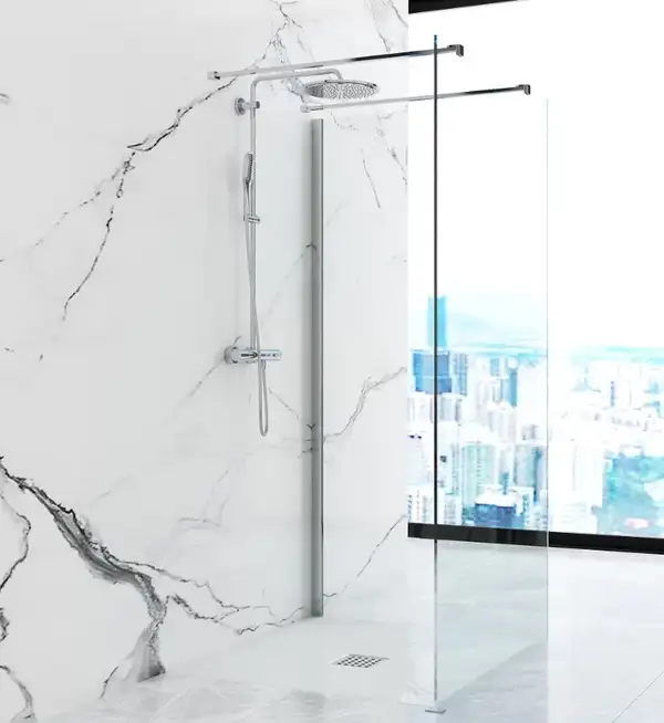 Душевой поддон REA ROCK 90X90 WHITE (REA-K5580)