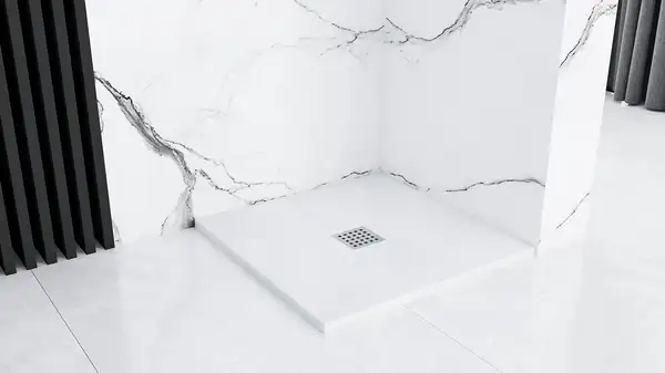Душевой поддон REA ROCK 90X90 WHITE (REA-K5580)