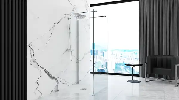 Душевой поддон REA ROCK 90X90 WHITE (REA-K5580)