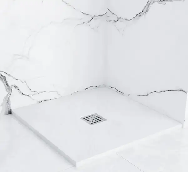 Душевой поддон REA ROCK 90X90 WHITE (REA-K5580)