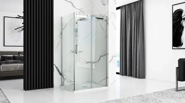 Душевой поддон REA WHITE ROCK 80 X 100 (REA-K5581)