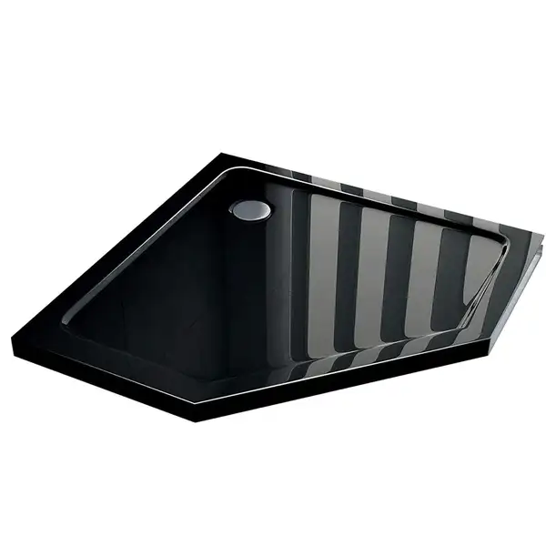 Душевой поддон REA DIAMOND 90X90 BLACK (REA-K8543)
