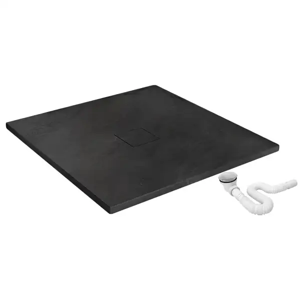 Душевой поддон REA STONE 90X90 BLACK (REA-K9601)
