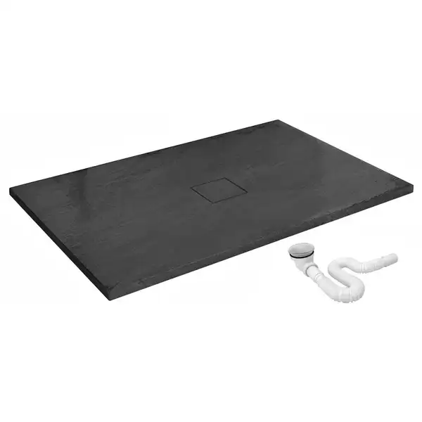 Душевой поддон REA STONE 80X120 BLACK (REA-K9602)
