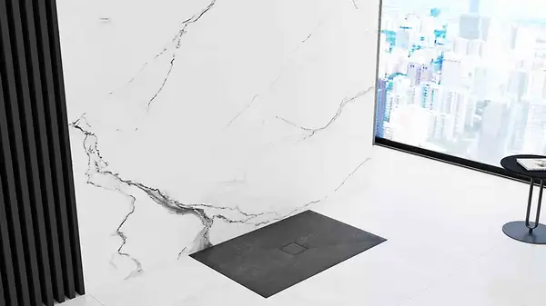 Душевой поддон REA STONE 90X120 BLACK (REA-K9603)