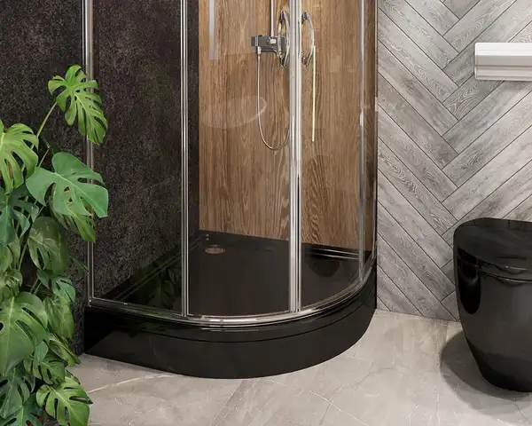 Snail Душовий піддон «Жасмін» 900/R550 Білий А100 (134A100)