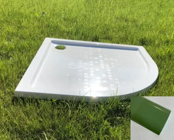 Snail Душовий піддон «Жасмін» 900/R500 А802 Олива глянець (136A802)