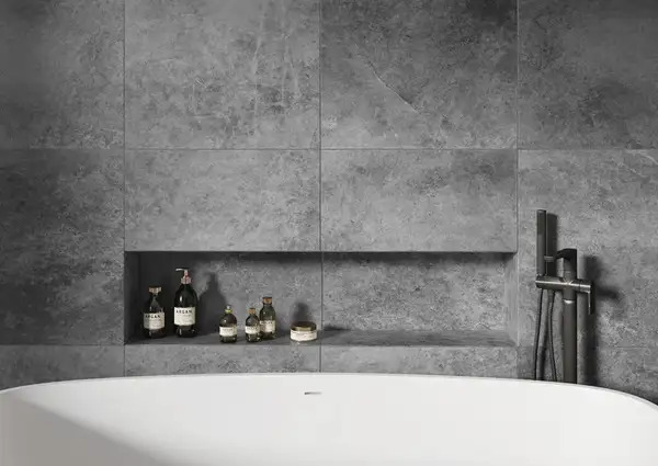 CERRAD Tacoma Grey RECT Плитка підлогова, сіра (5903313303989)