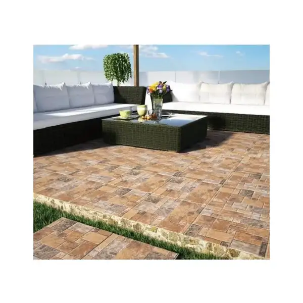 Cersanit Плитка підлогова Bergamo Nights Brown 42x42 код 3684 Церсаніт (TGGZ1018281892)